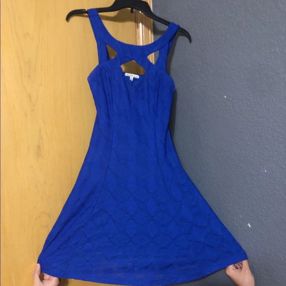 Women’s Royal blue mini dress